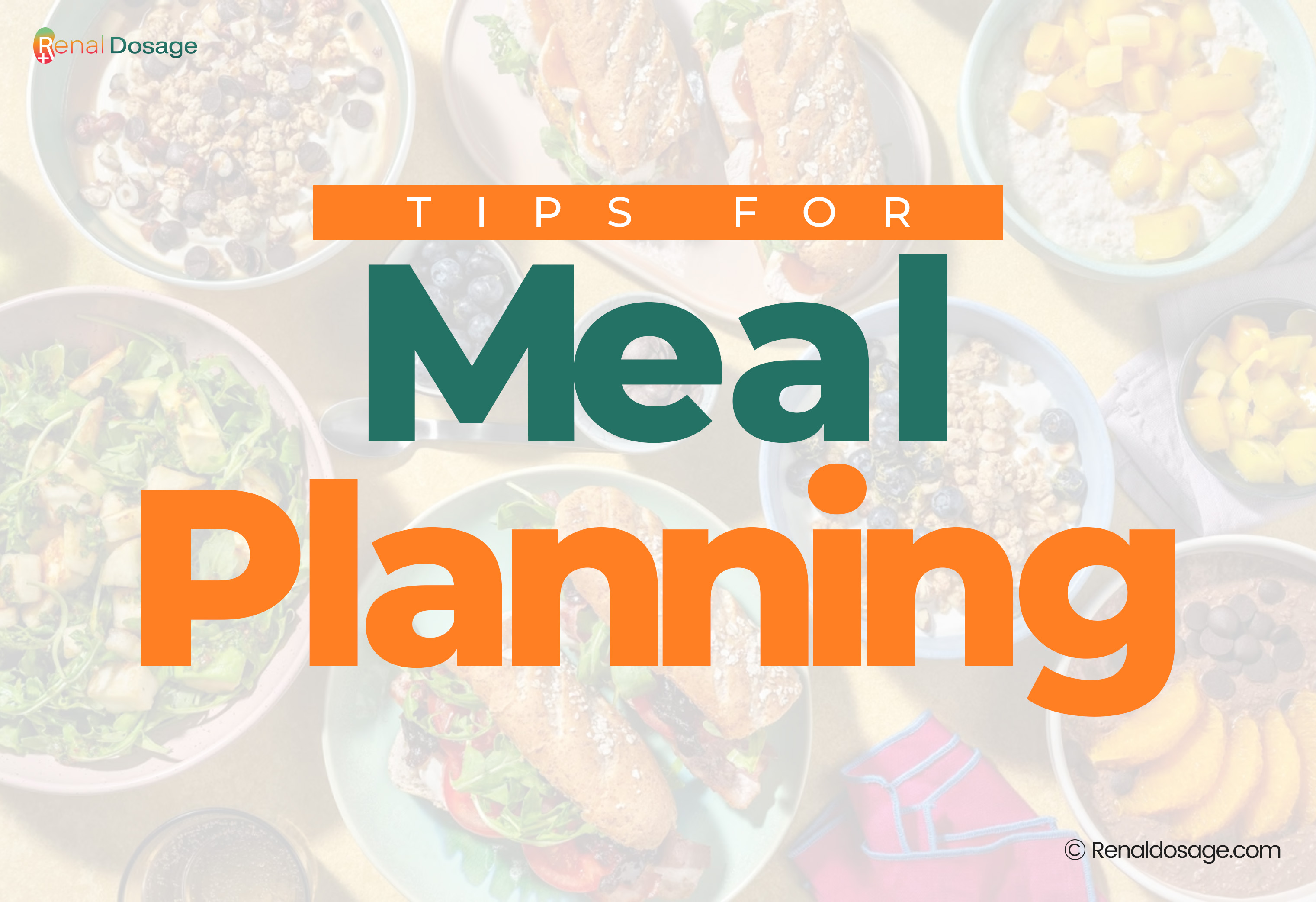 tips for meal planning 